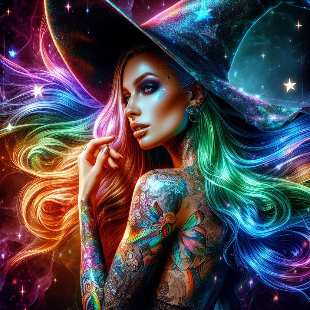 Rainbow Witch