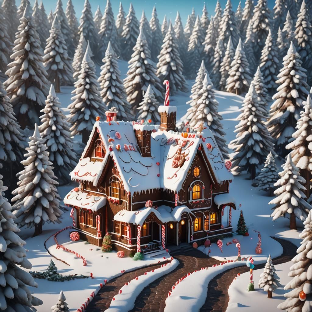 Gingerbread house
