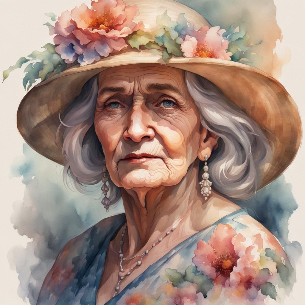 Grandma - Ai Generated Artwork - Nightcafe Creator