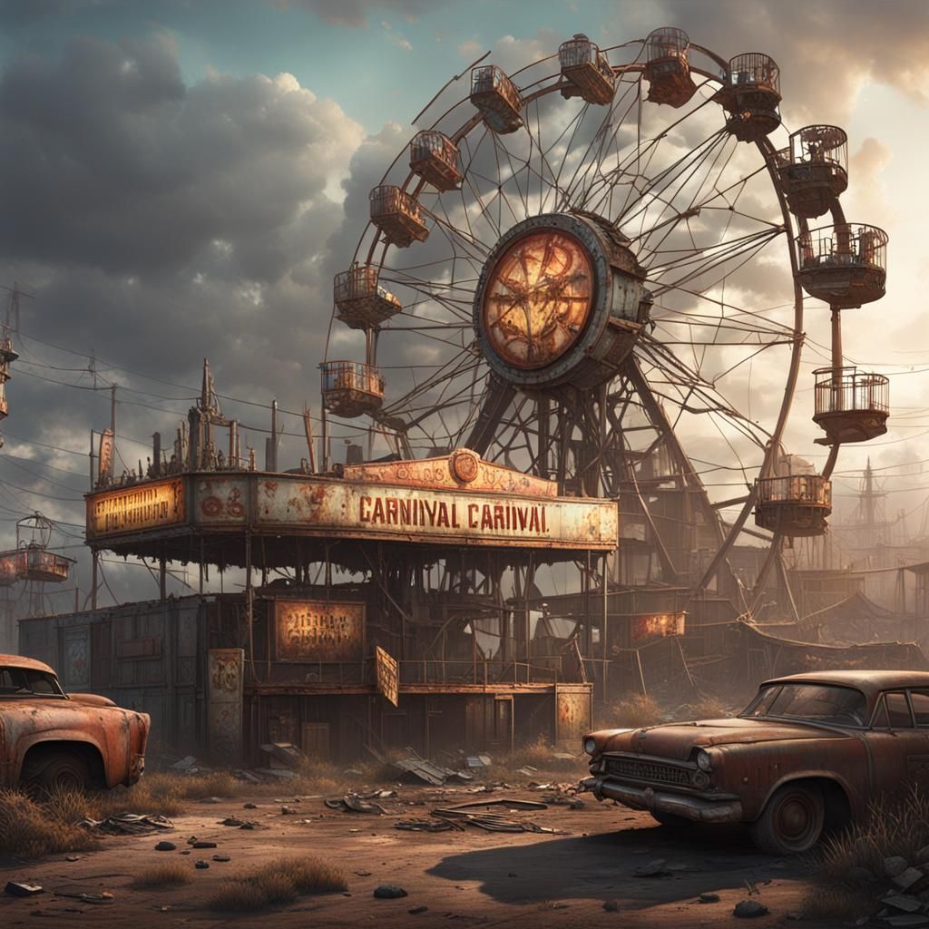 Abandoned Carnival  by @MetalGramps
