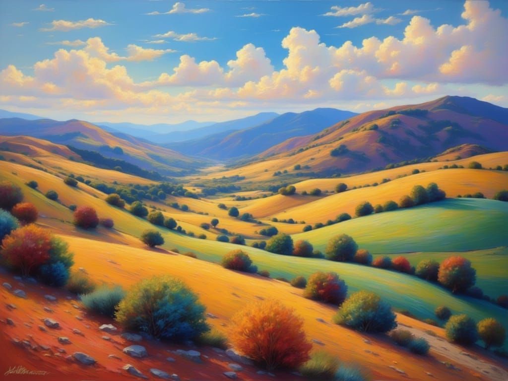 Cover image Landscape colorful for Pentora <lora:Pentora:1.0>