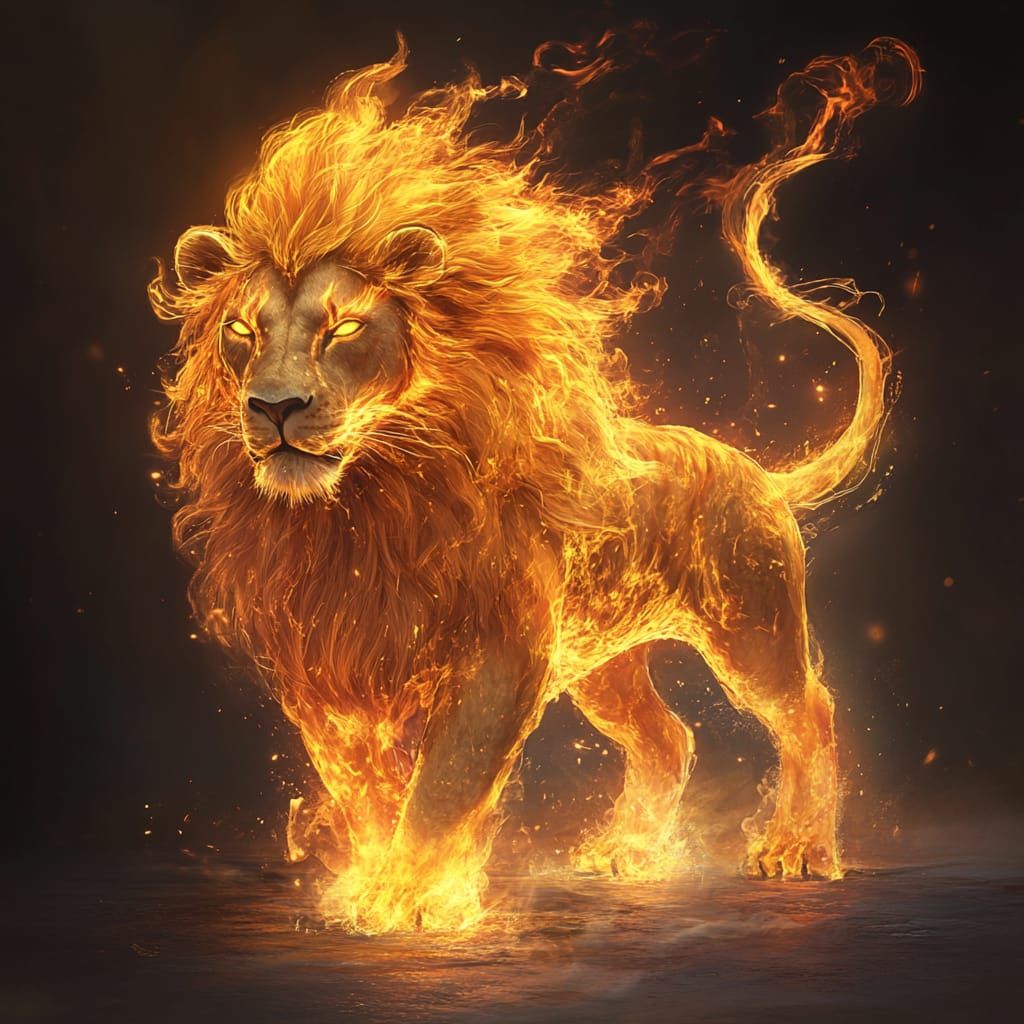 Fire Lion