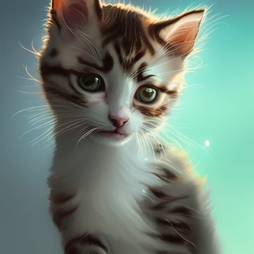 Cute Kitten!! :)  by @SmileyFace