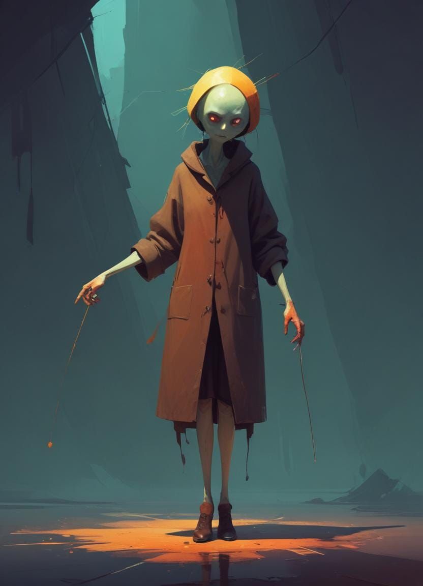 In the style of Sergey Kolesov