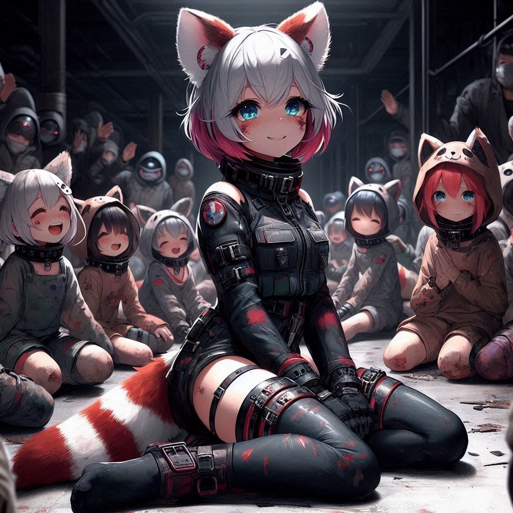 Exhausted and relieved after a successful rescue