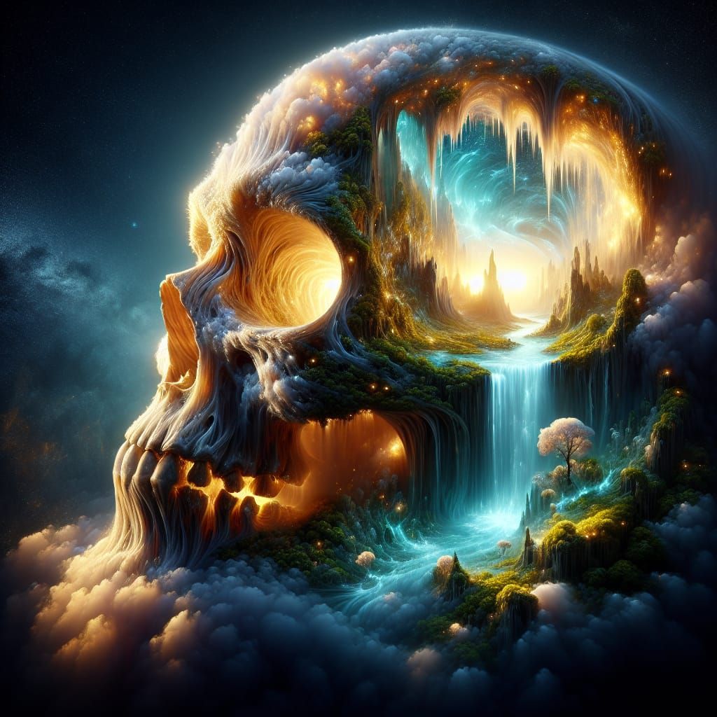 fantasy landscape  by @Dahut