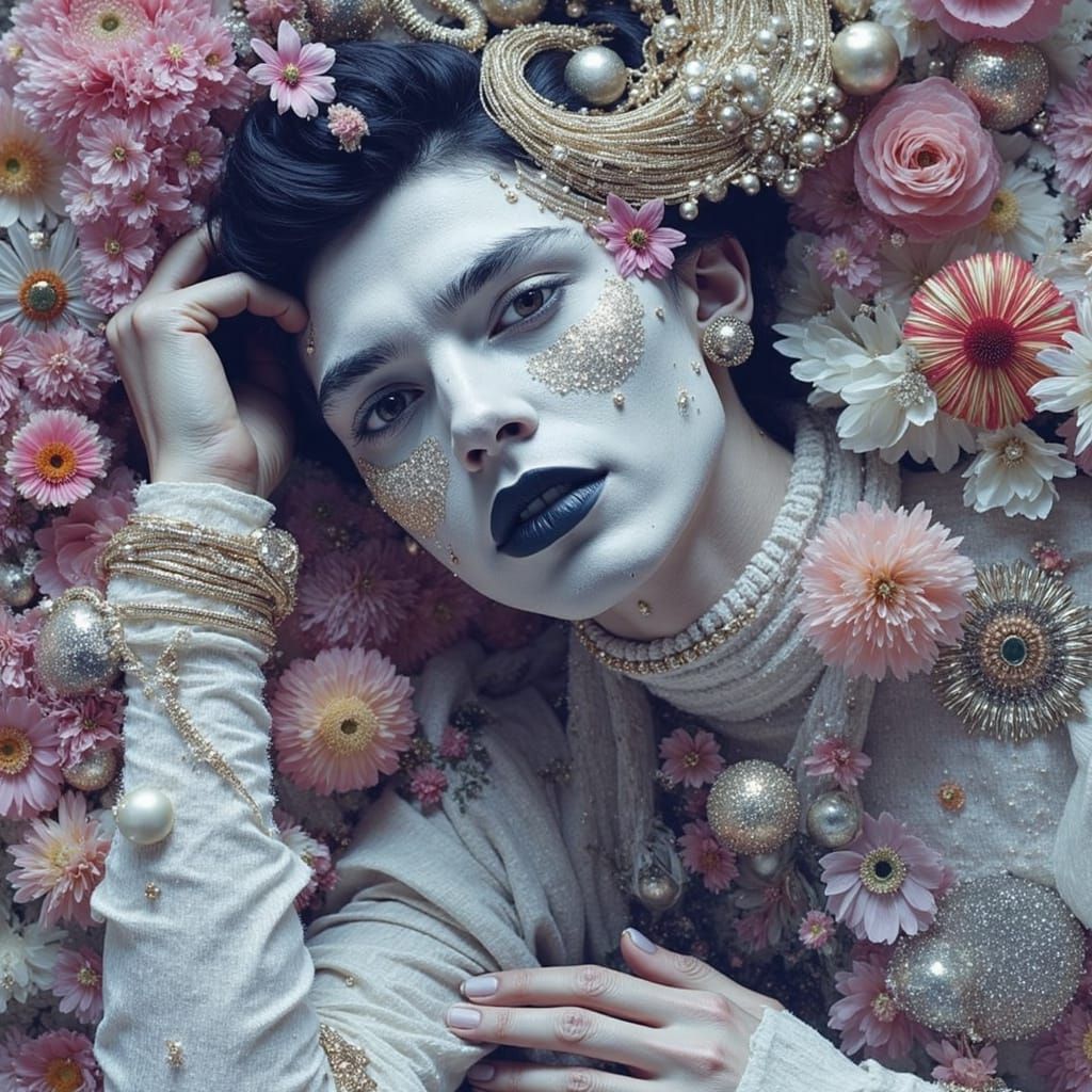 Drowned in Petals, Crowned in Pearls
