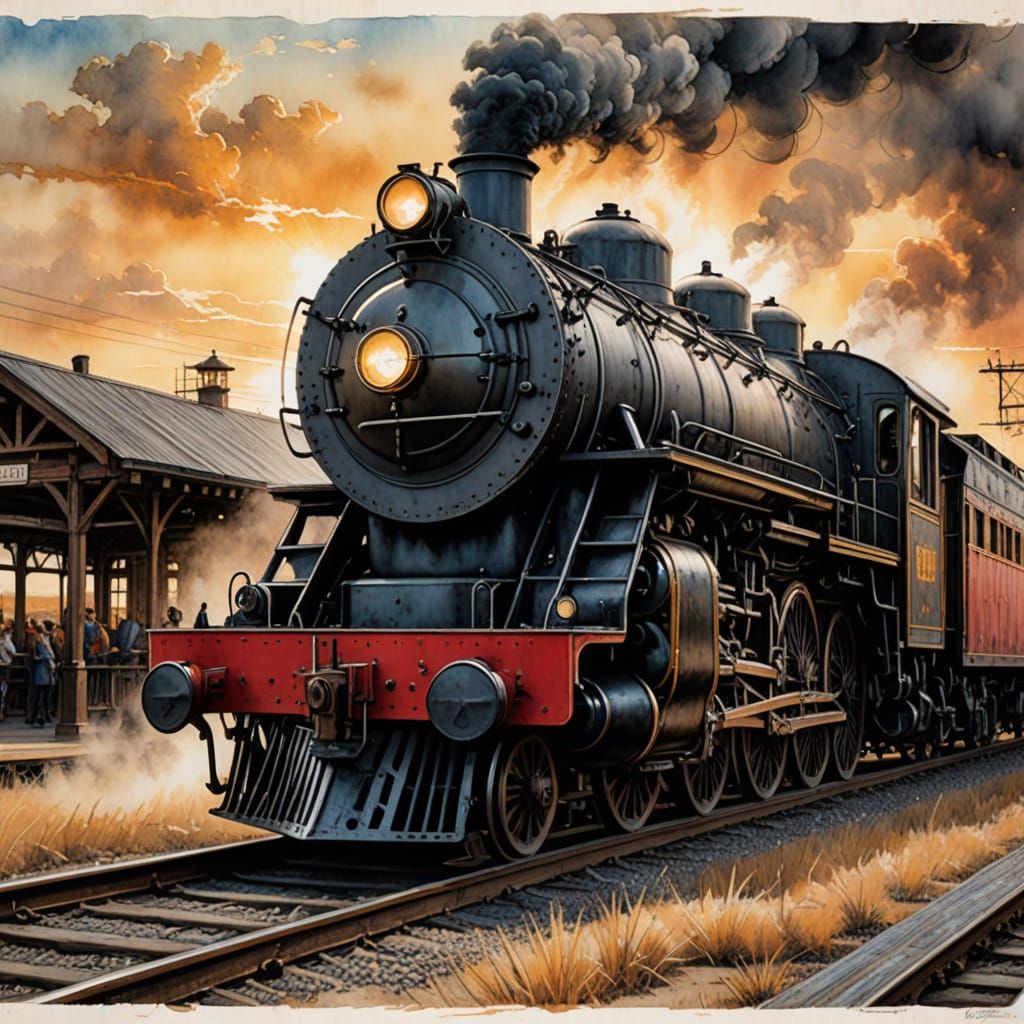 Prairie Steam  by @atpollard