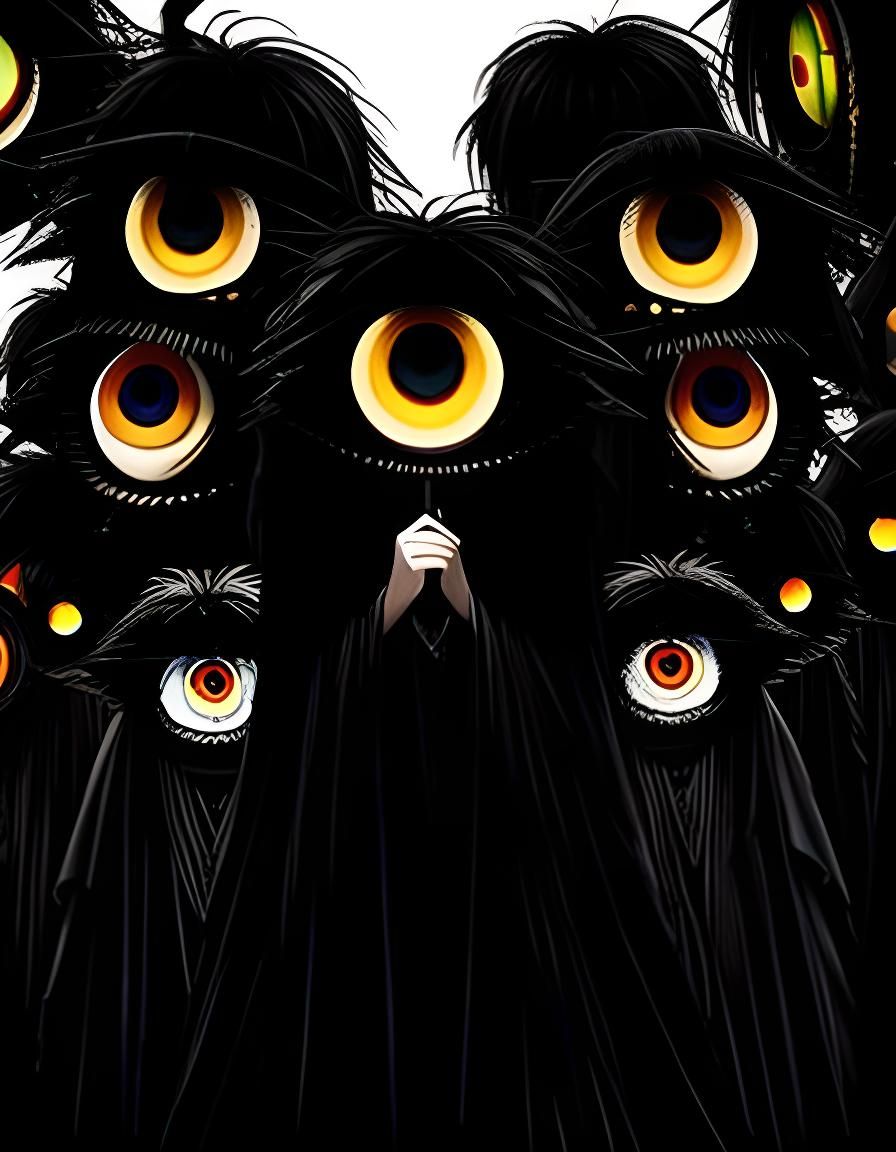 I see a little silhouetto of a monster...