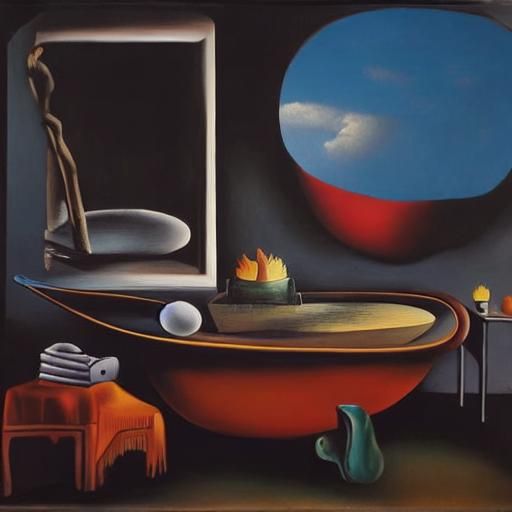 Modernist tub