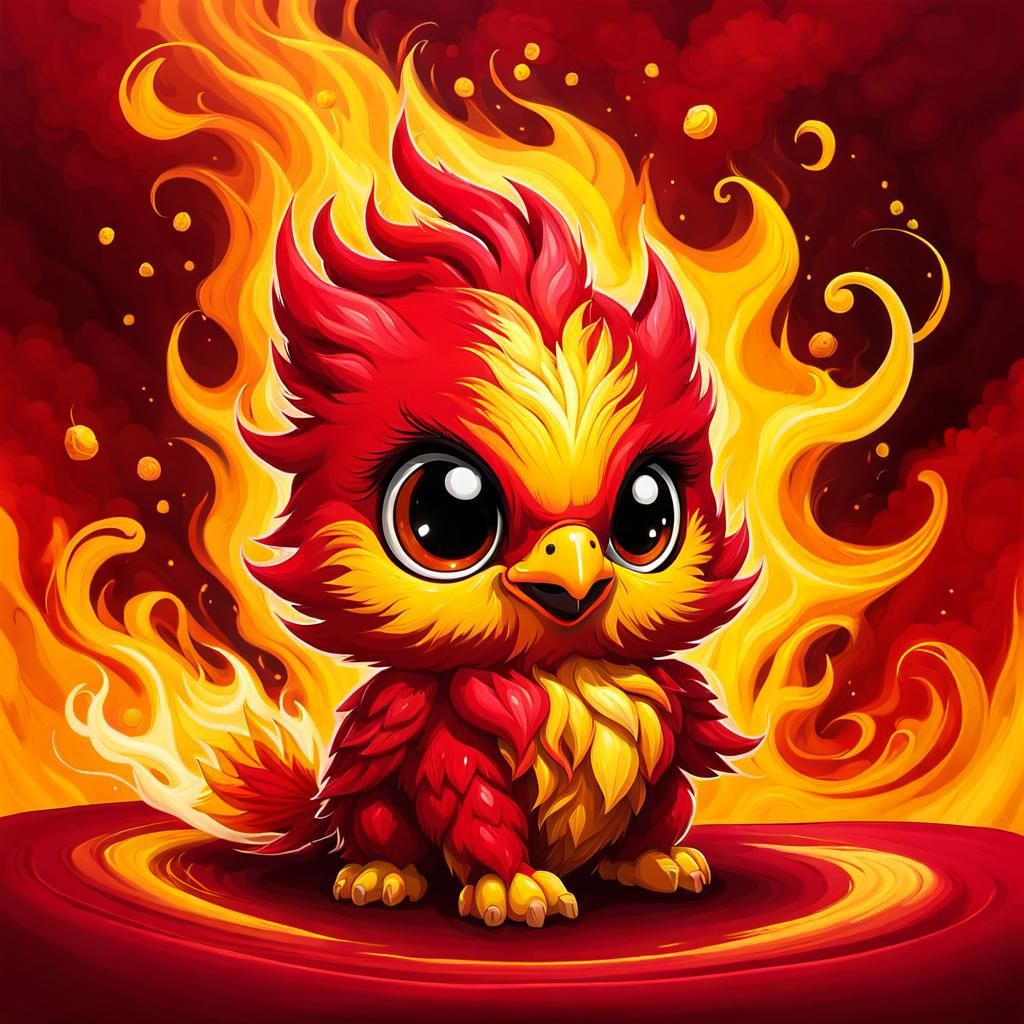Fire Elemental  by @Lulu