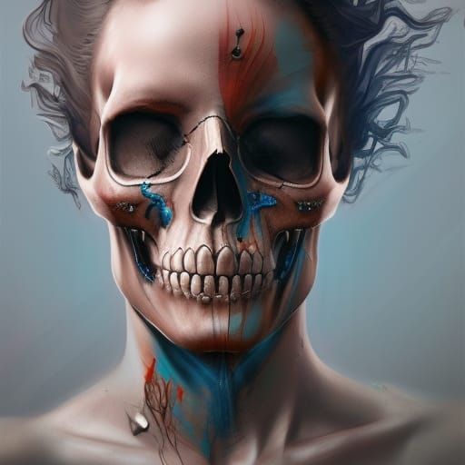 tattoo skull  head