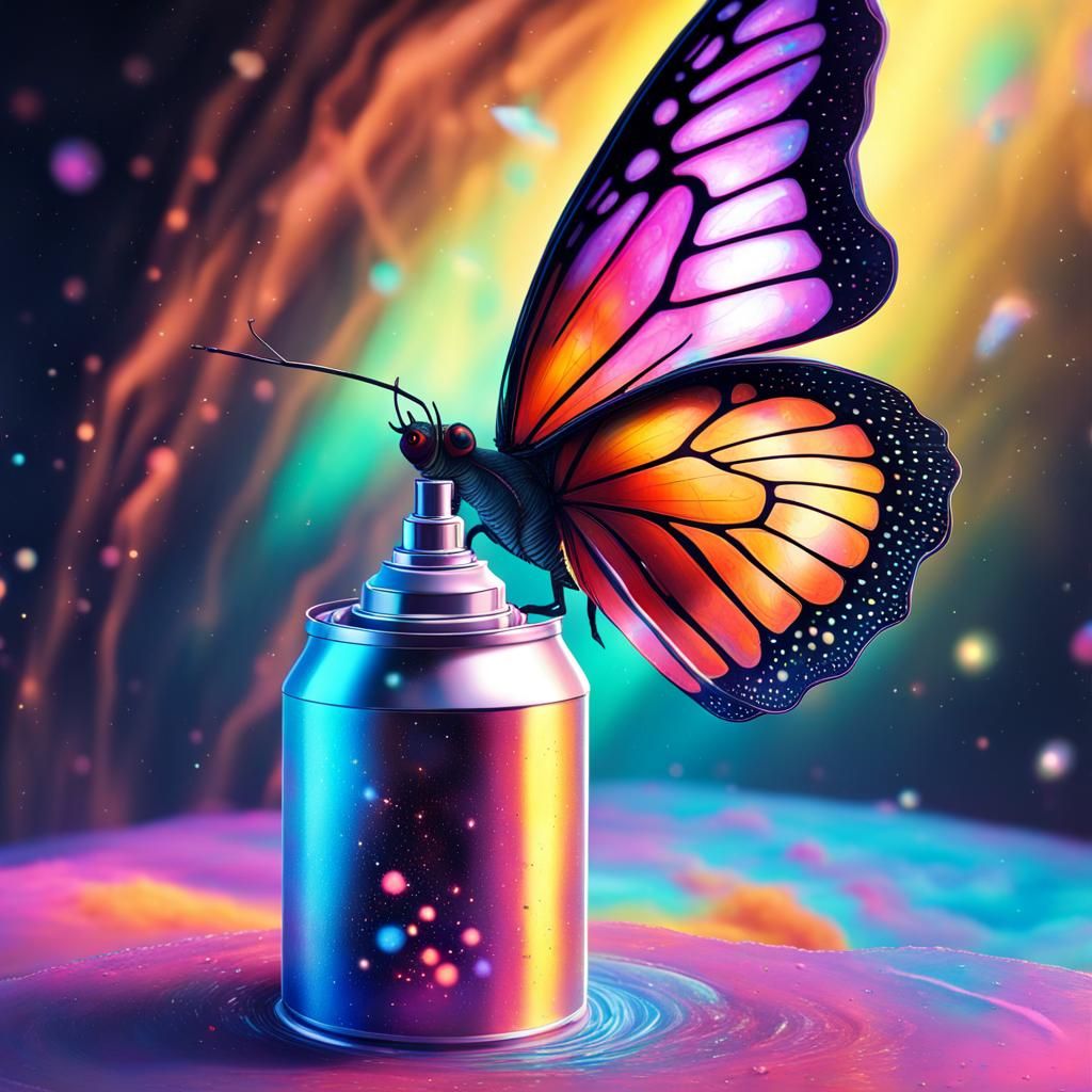 Spray Paint Butterfly