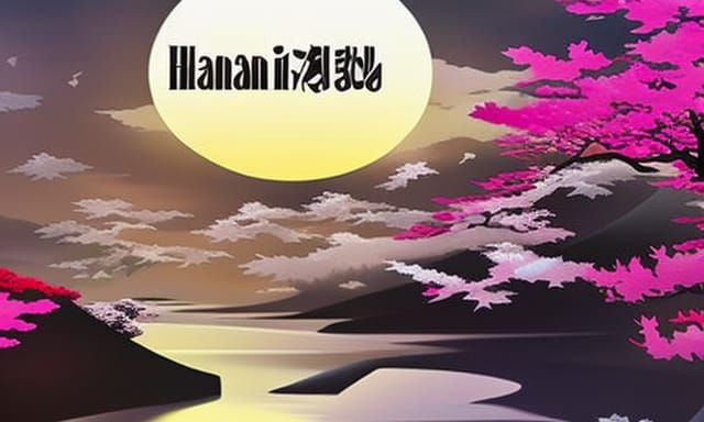 Hanami under the full moon