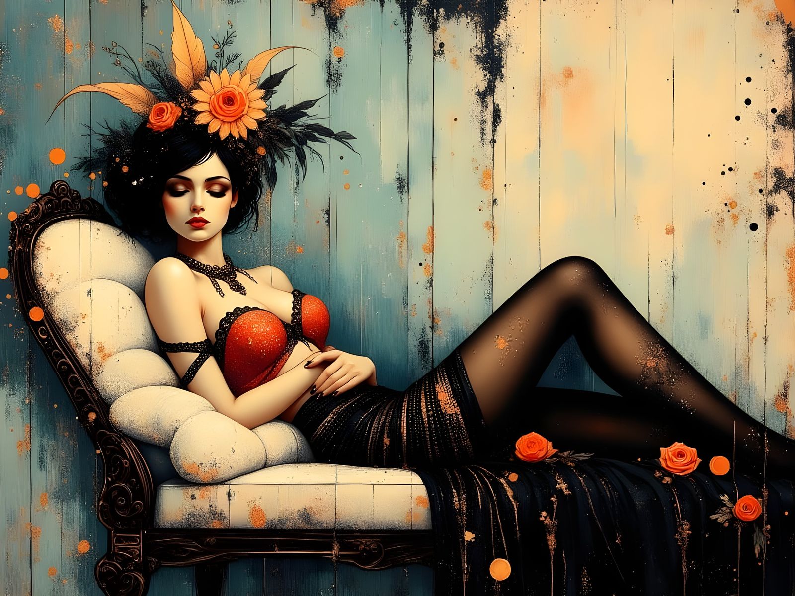 Lounging  by @Laura James