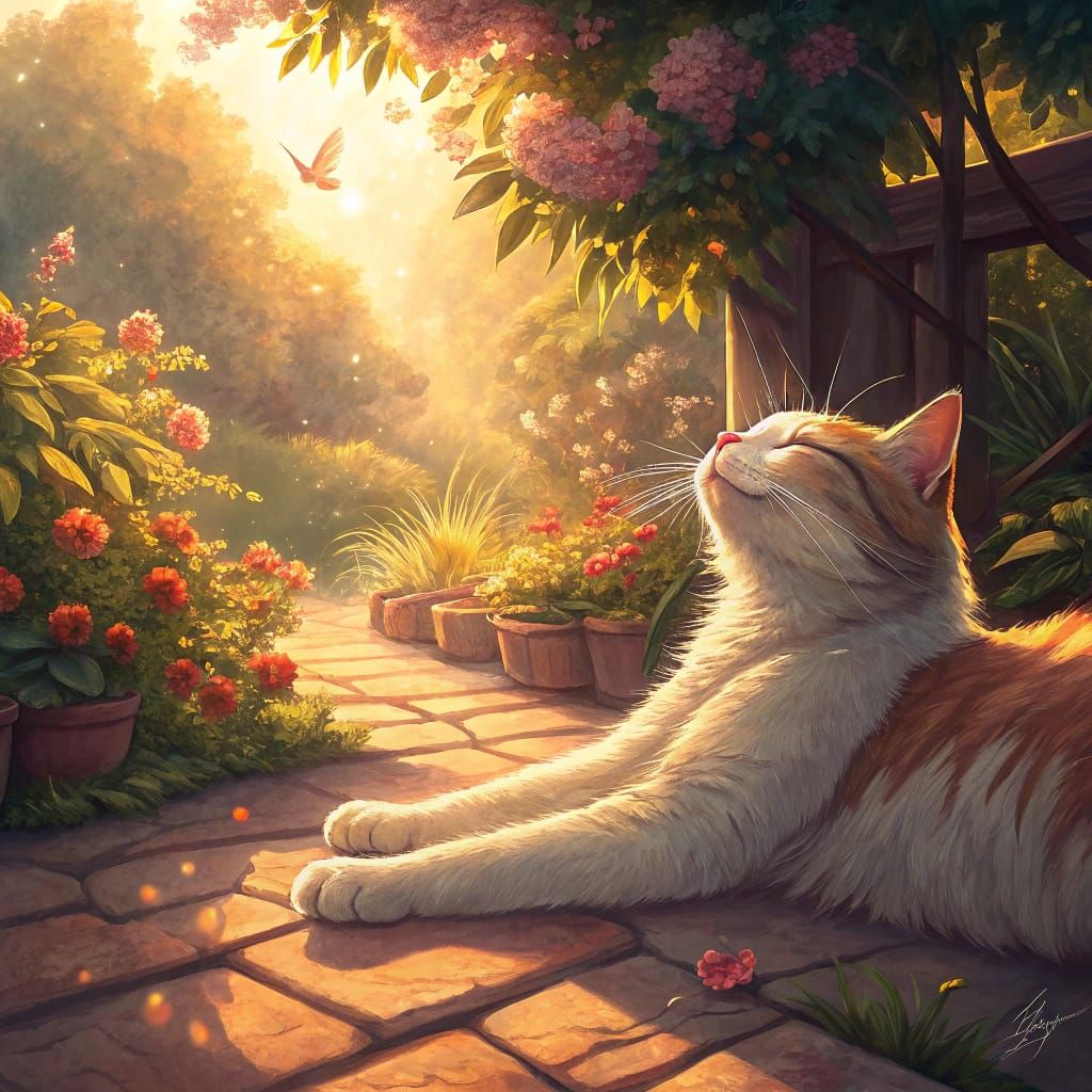 Warm Sunny Day   by @Derpette