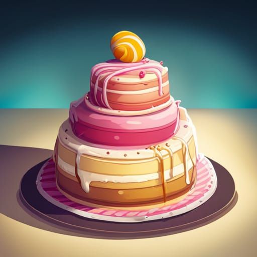 Decadent cake