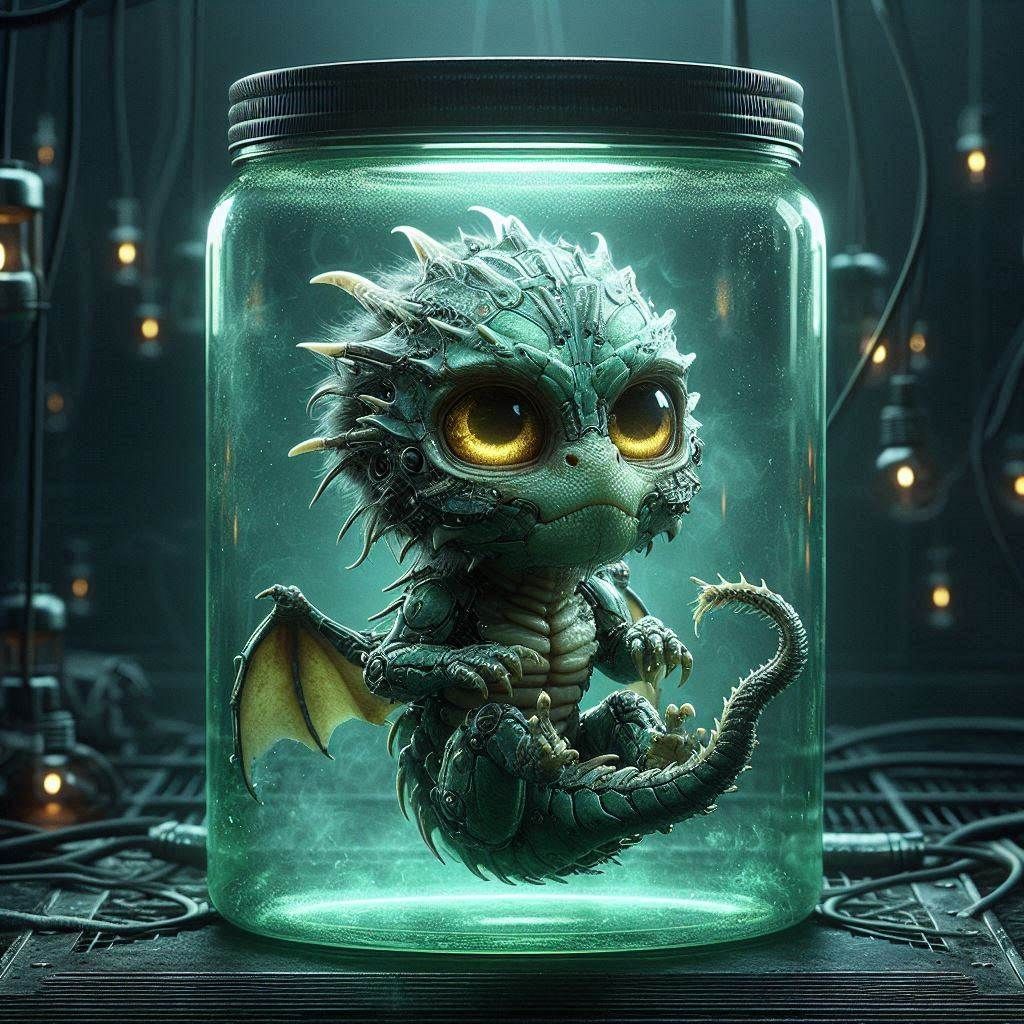 Baby Dragon Specimen