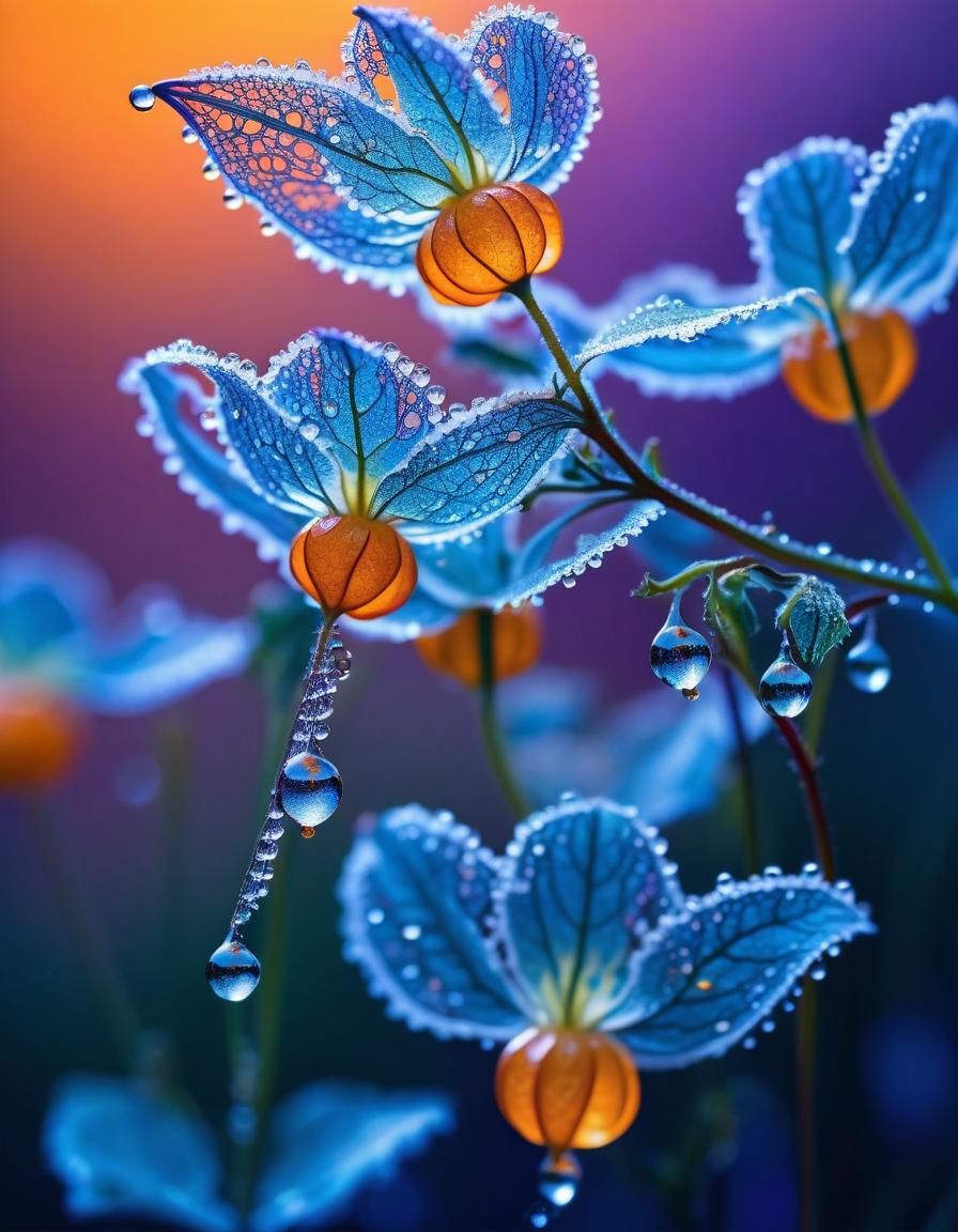 Dew drops