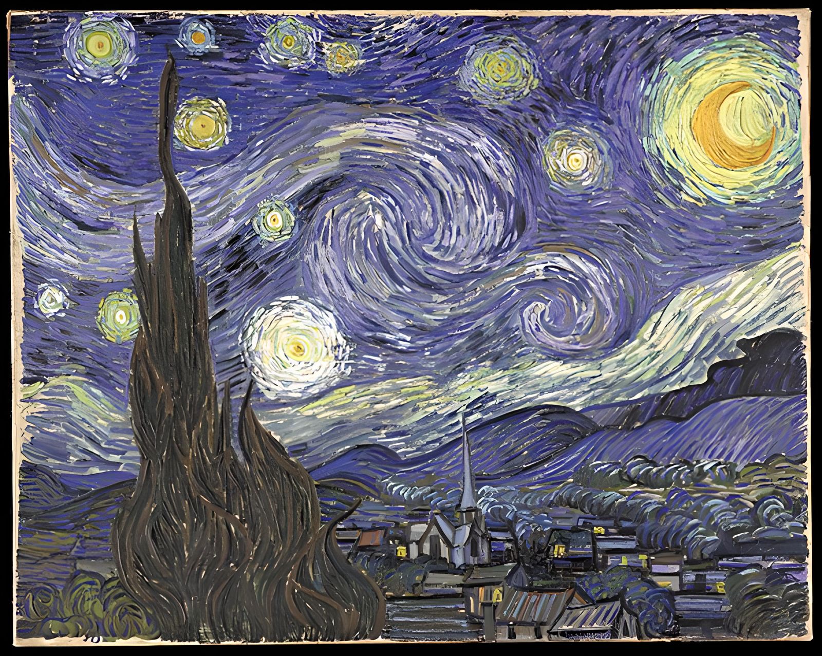 The starry night