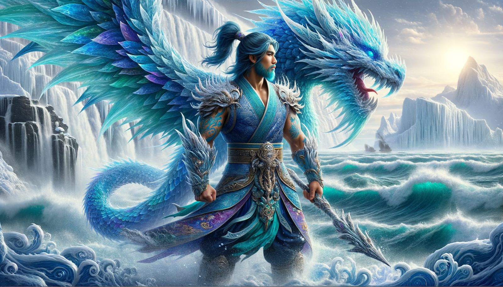 Behold Ice-Dragon one of The Imperial Generals and protectors of The ...