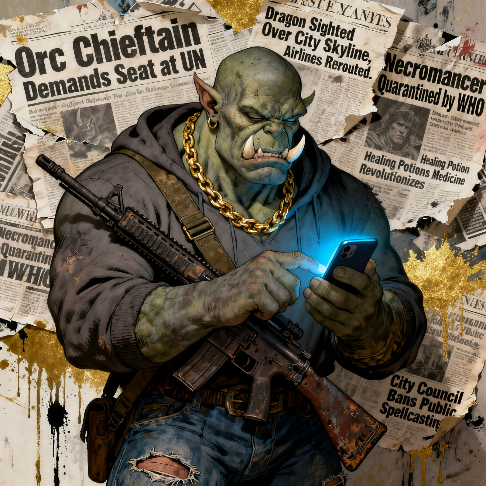 The Orc Mercenary
