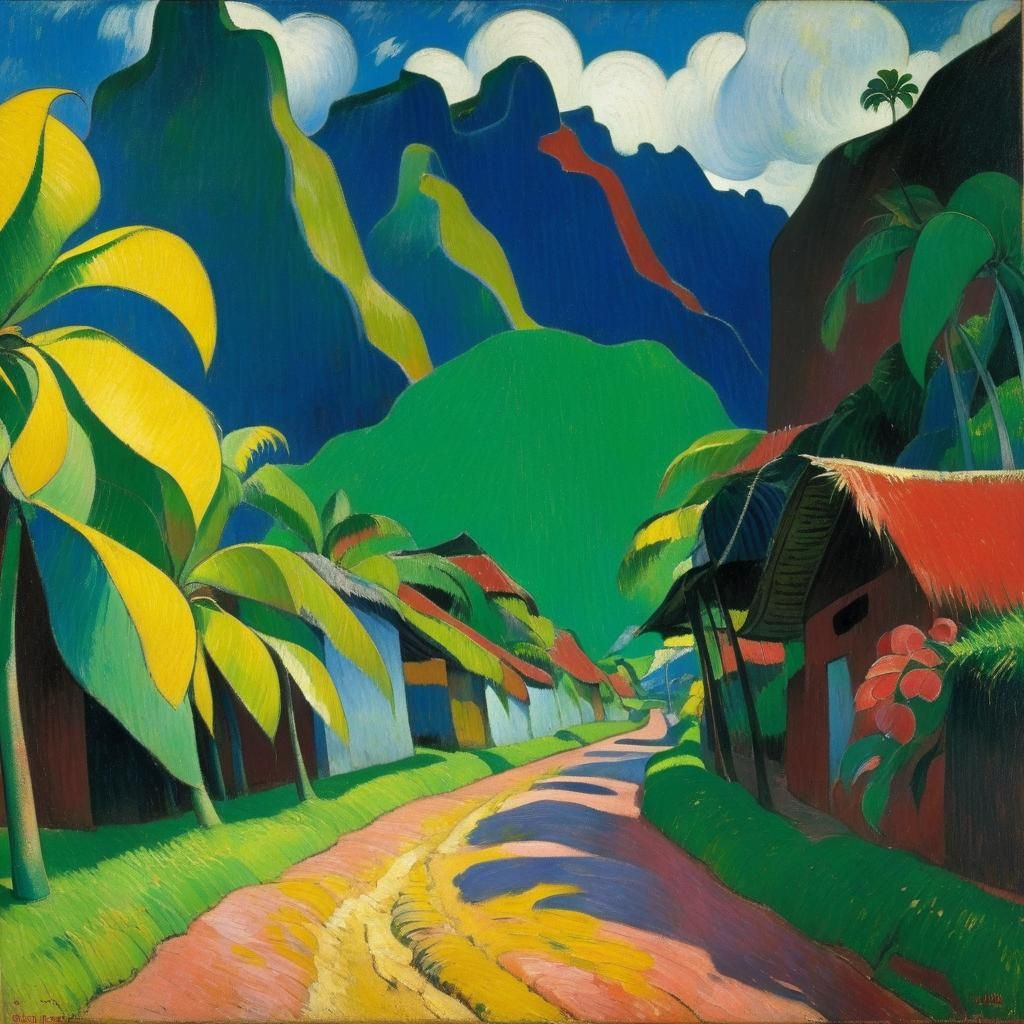 Paul Gauguin, Sentieri