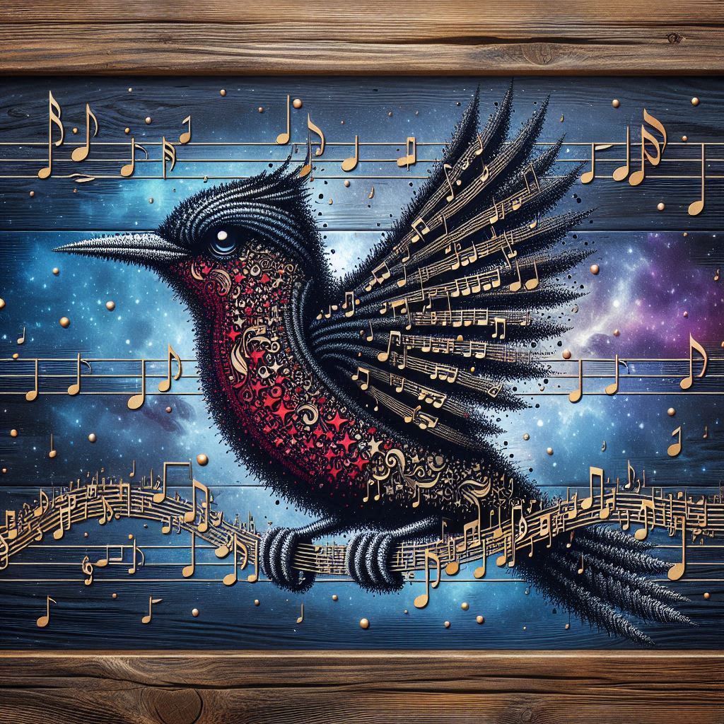 Musical Notes that turn into Animals Cebu flowerpecker 2