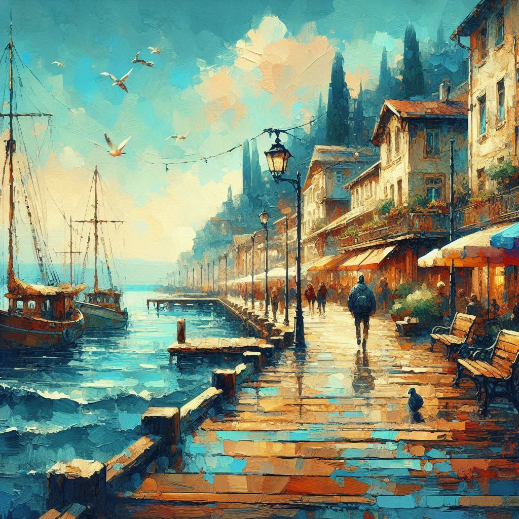 Walking the boardwalk