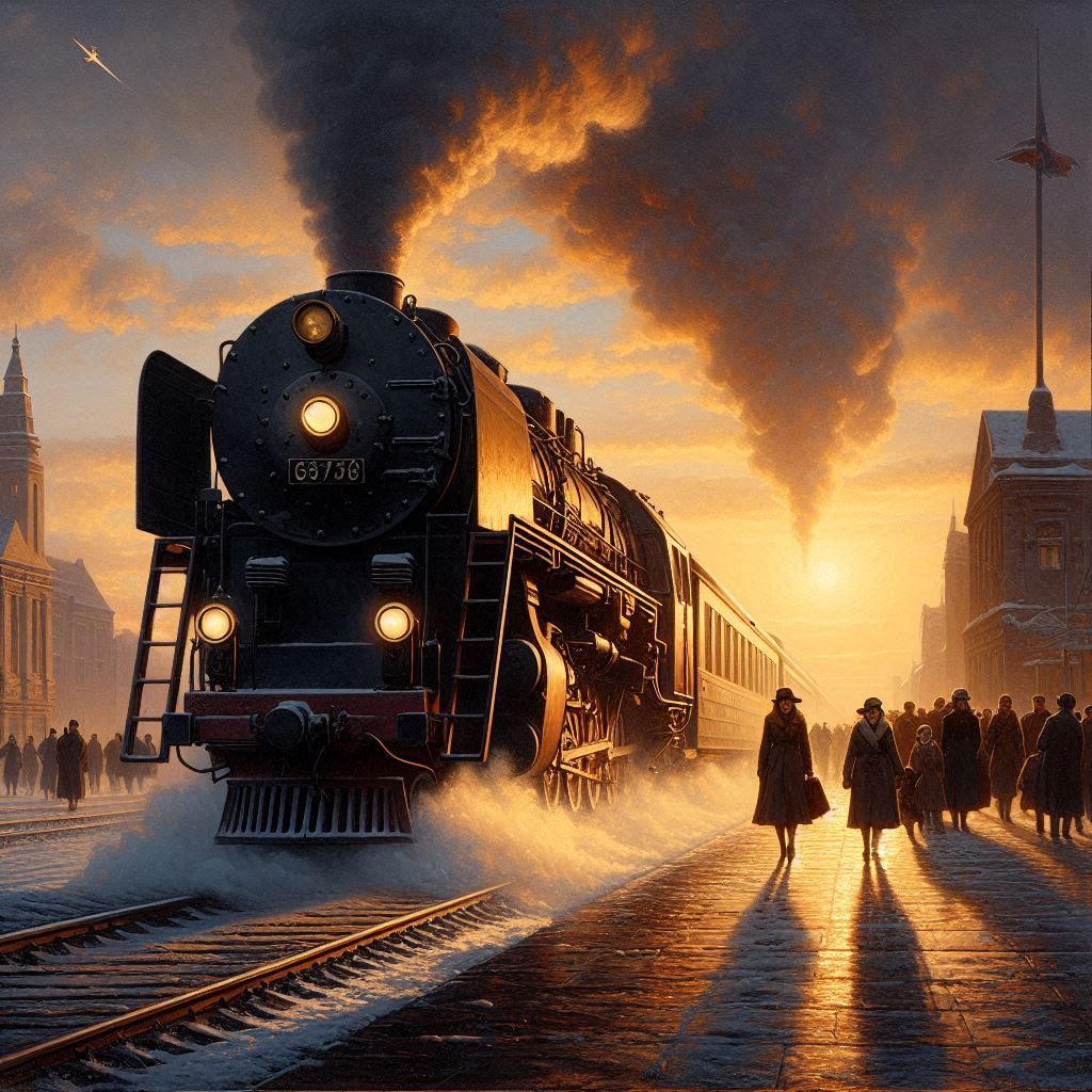 Last train to Berlín serie