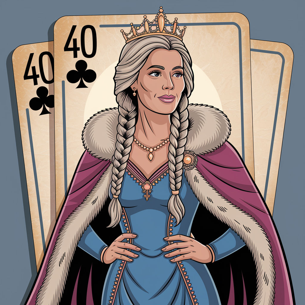 Dame de trèfle