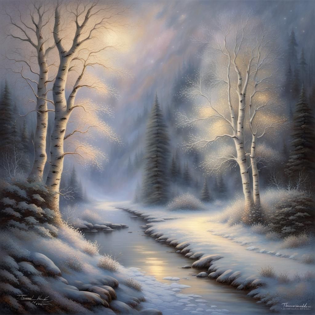 Winter midnight