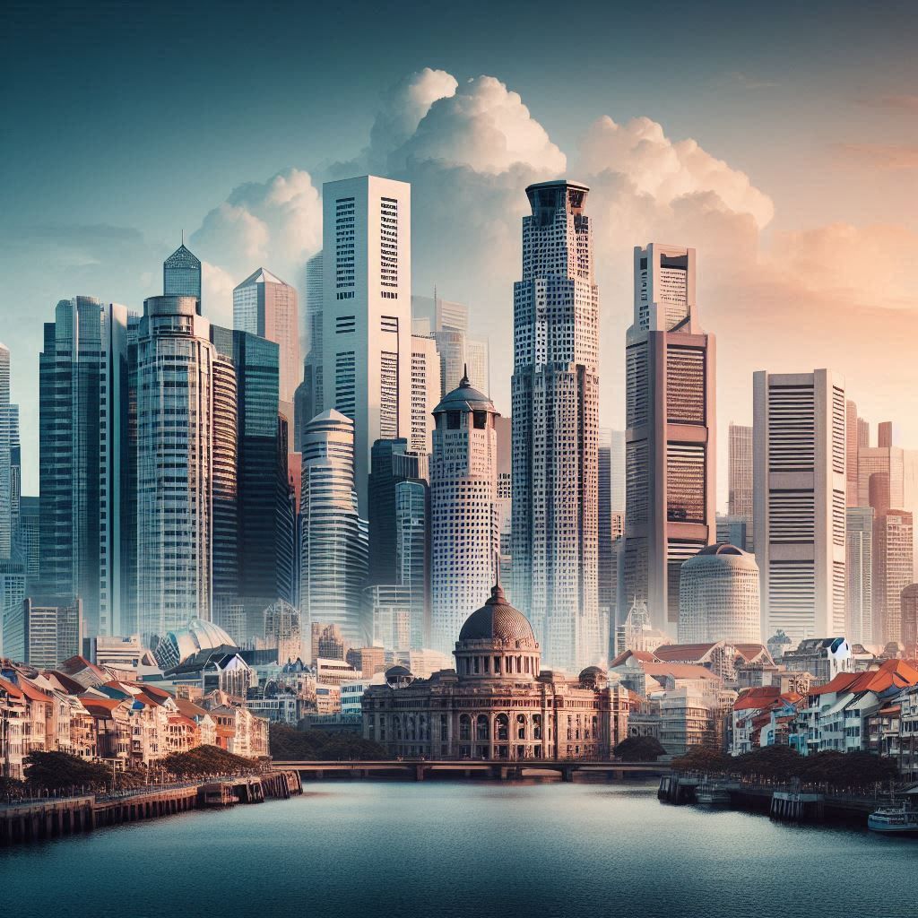 Modern Architecture with Historical Elements