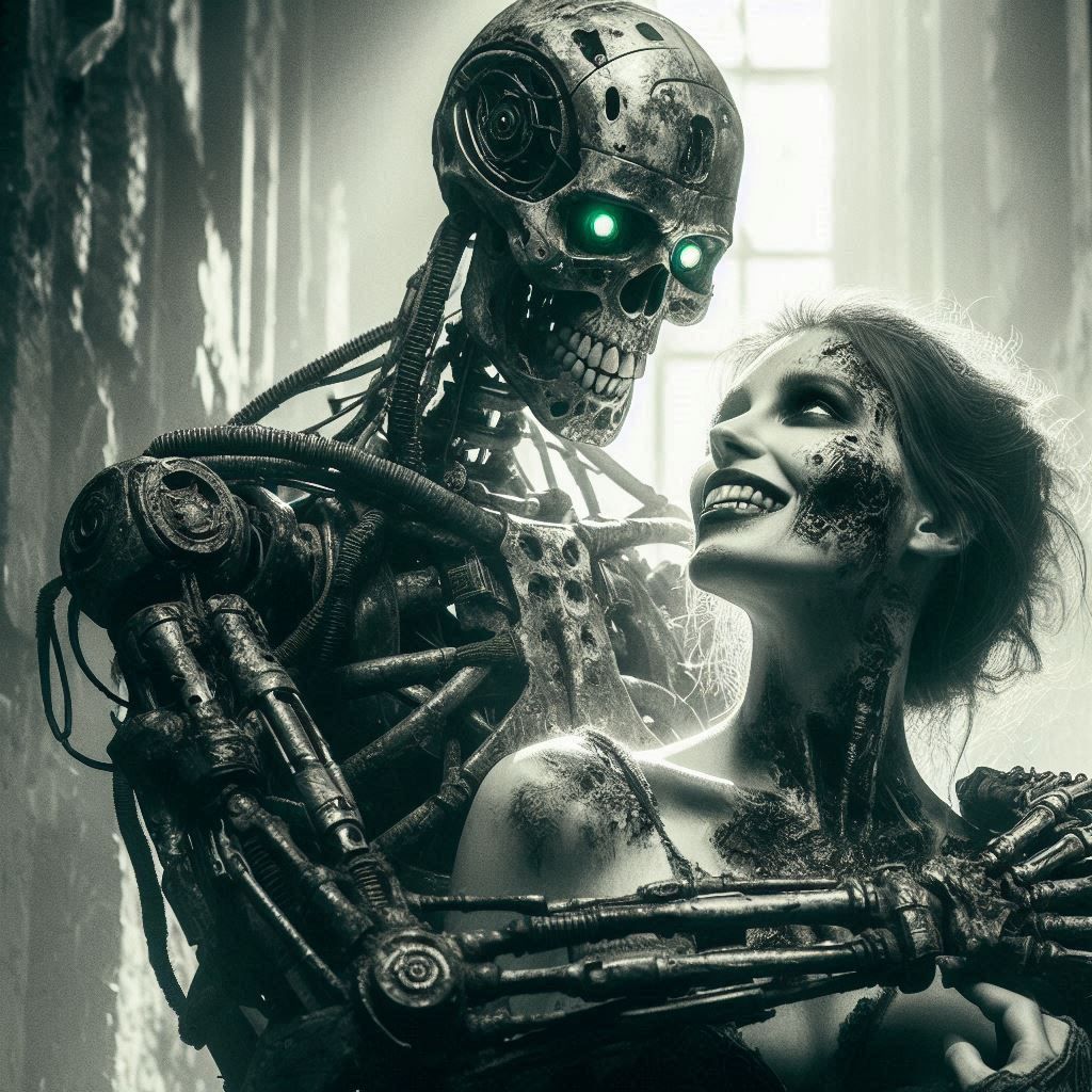 Skeleton robots fantasy