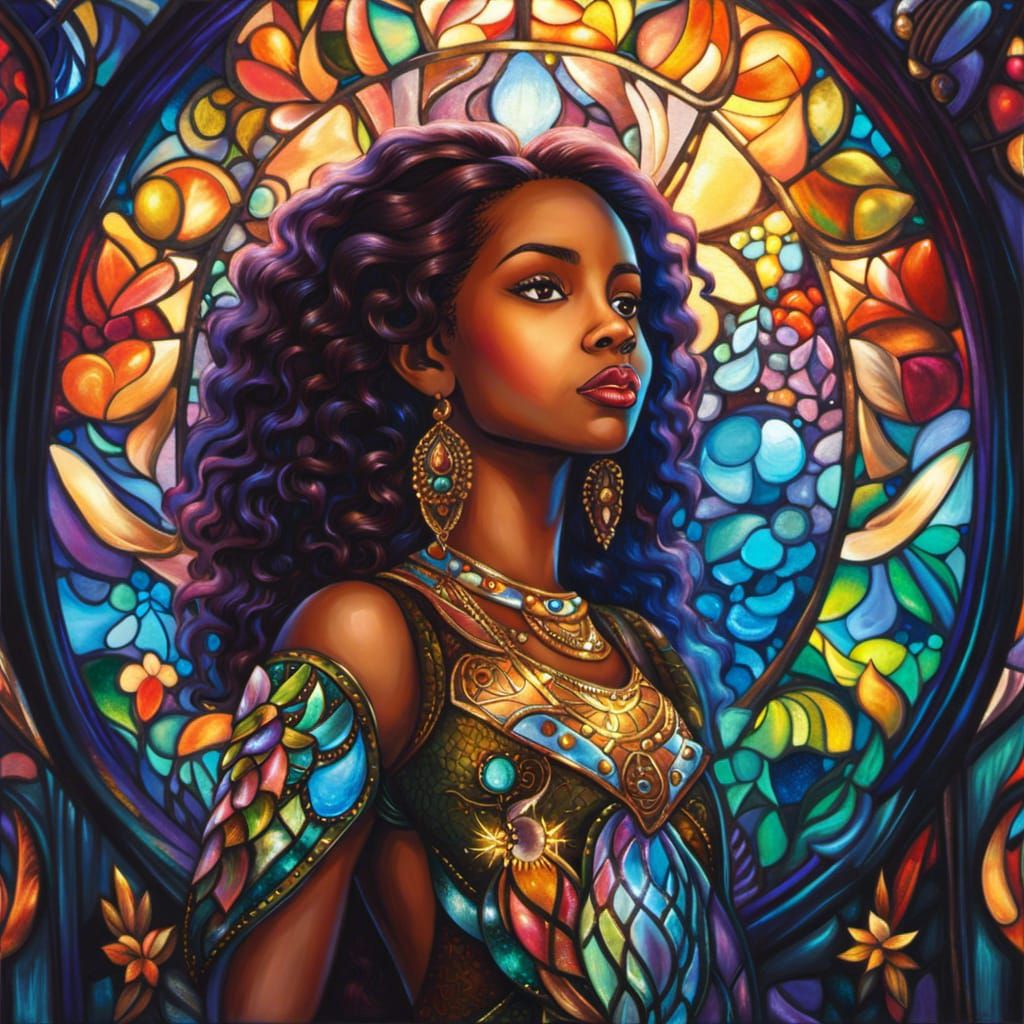 Car of Stained Glass AI Generated Artwork NightCafe Creator