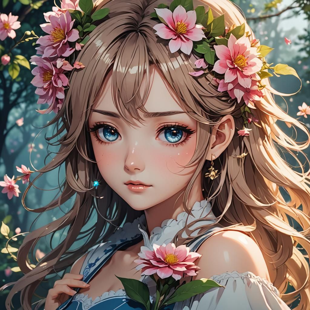 A beautiful girl