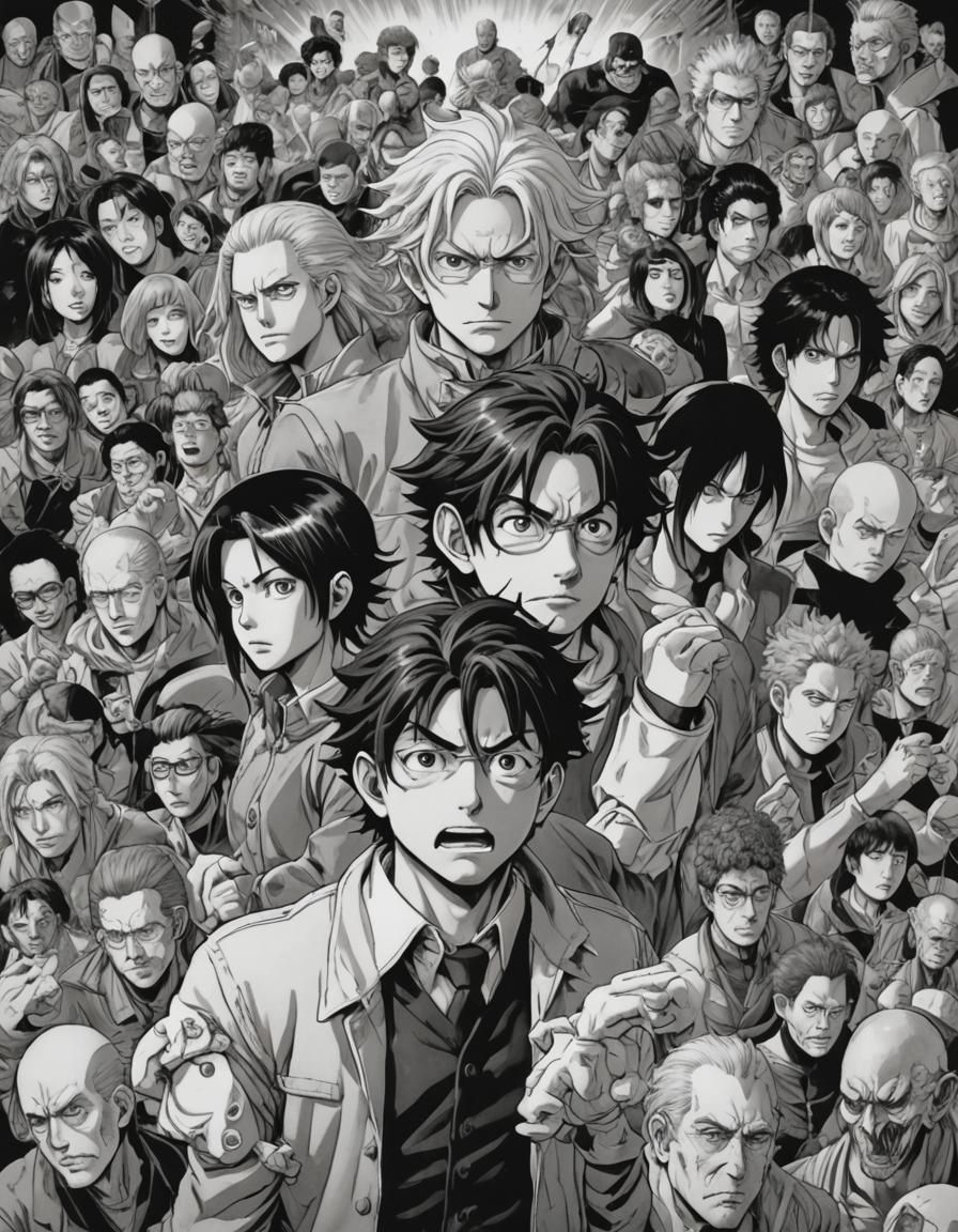 By Kohei Horikoshi - AI Generated Artwork - NightCafe Creator