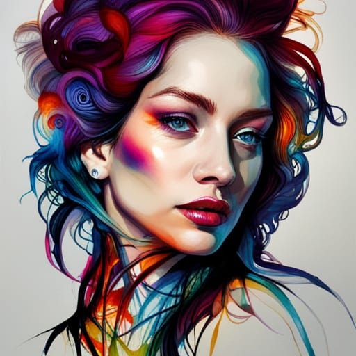 Extravagant Color - AI Generated Artwork - NightCafe Creator