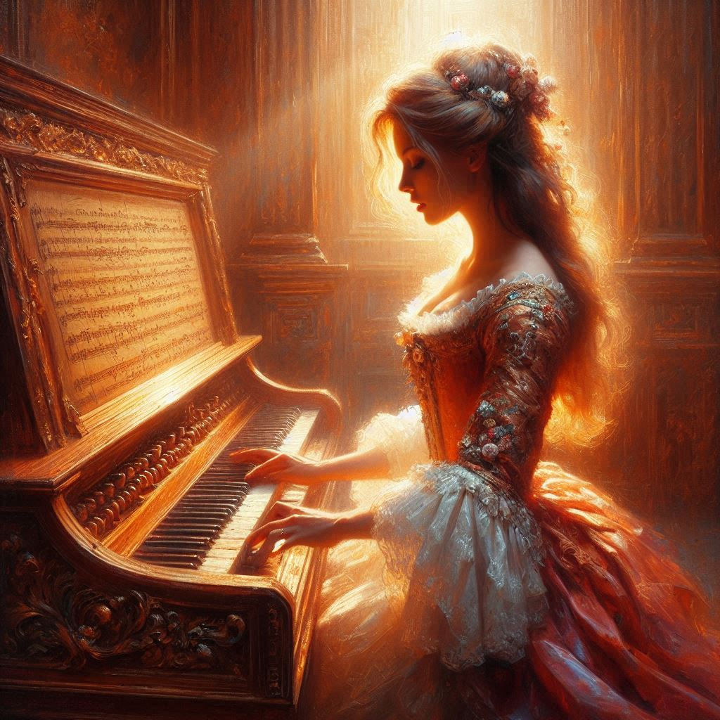 The harpsichord  player