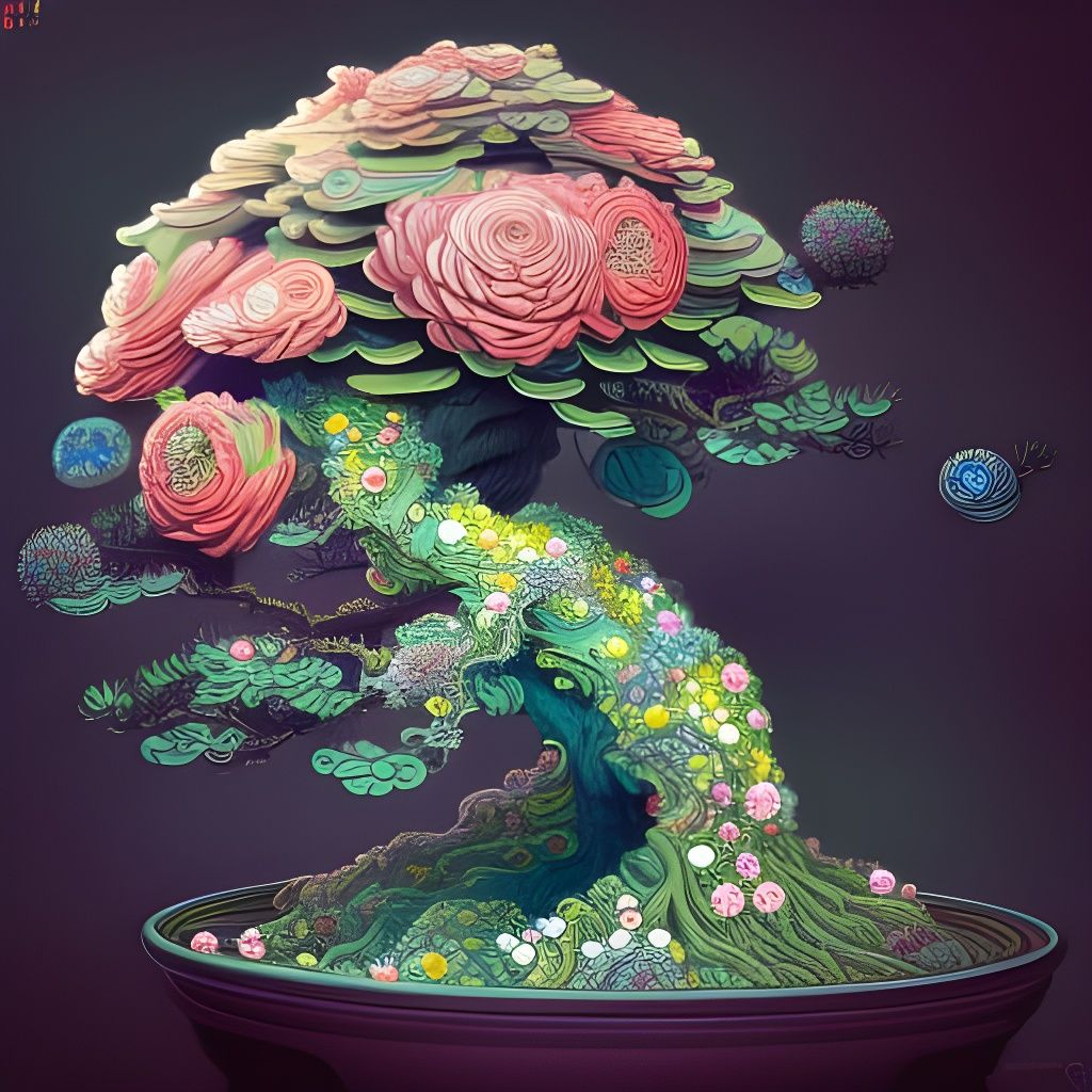 Flowering Bonsai Tree