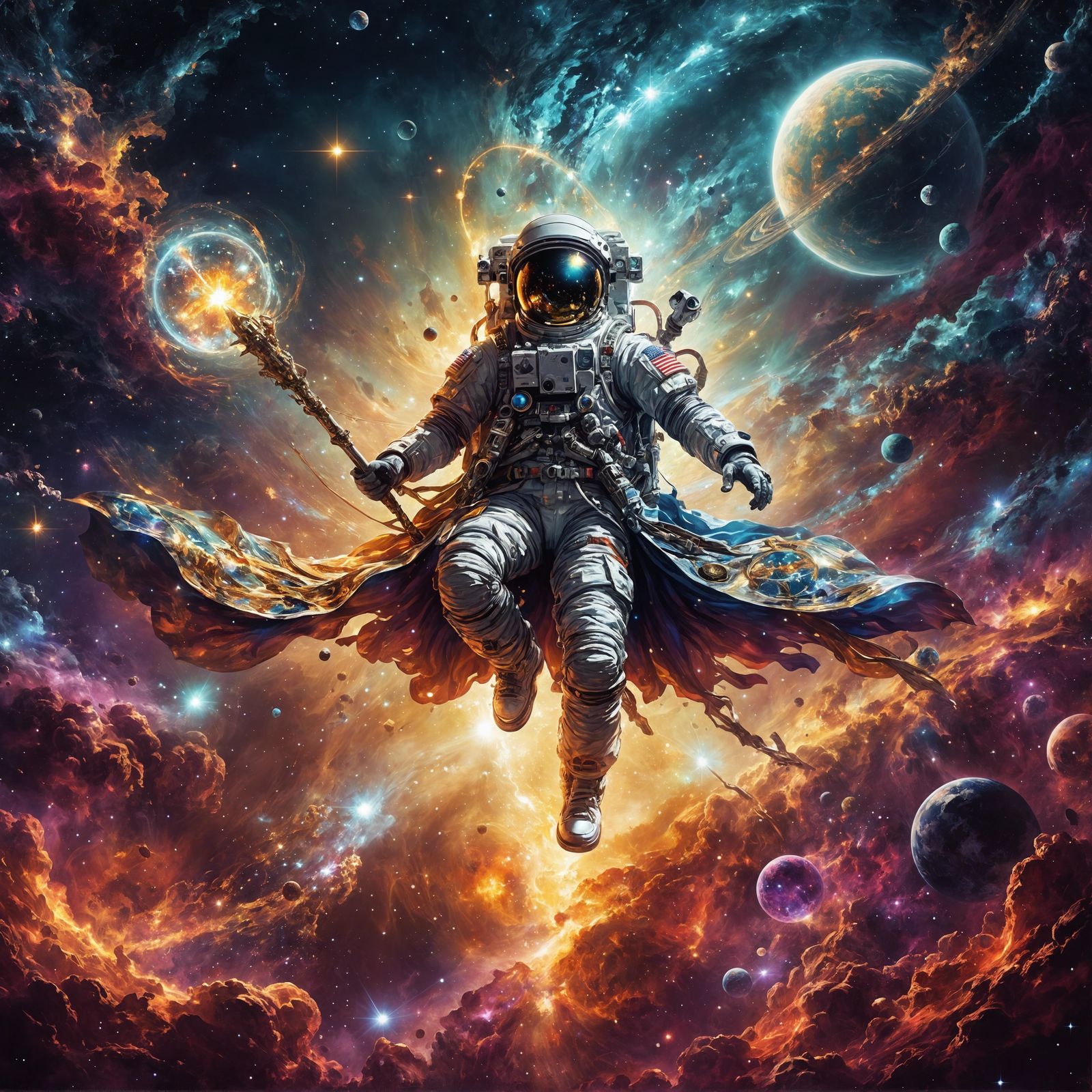 Astro-Mage: Conjuring Cosmic Magic