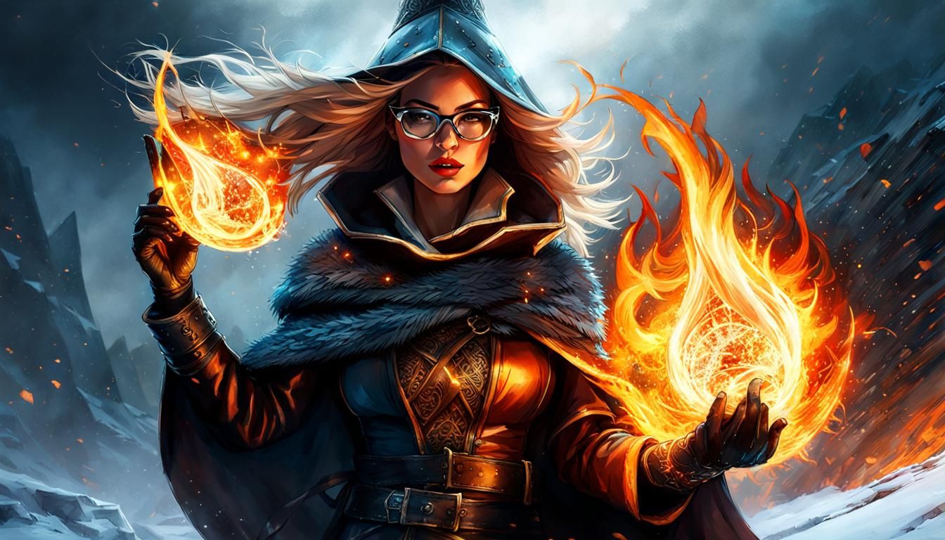 Sorceress  by @The Leycer