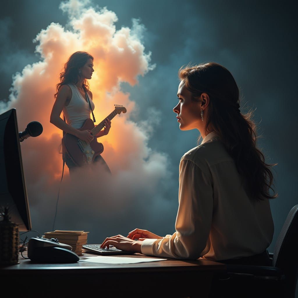 Everybody wants to be a rockstar  by @Max 