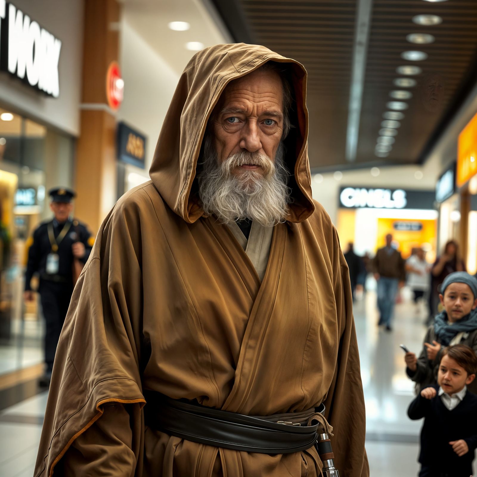 These Aren’t the Sales You’re Looking For – Obi-Wan Goes to the Mall  by @Mark_Loves_Coffee_