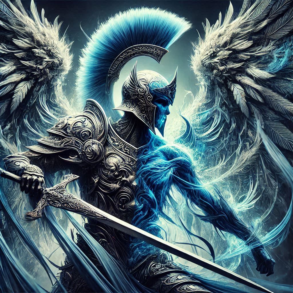 double exposure beautiful fantasy DALL-E 3 portrait landscape..