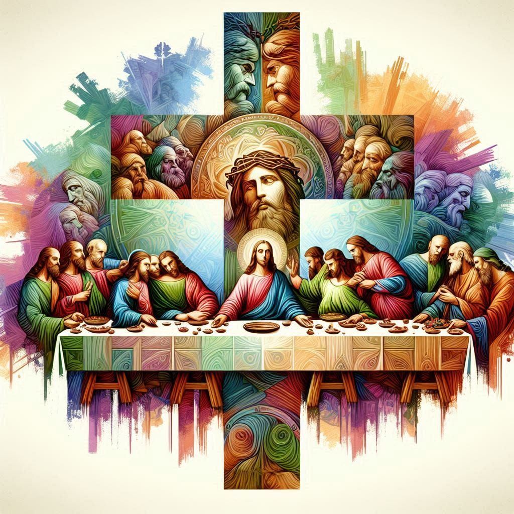 The Last Supper  by @zephyrael