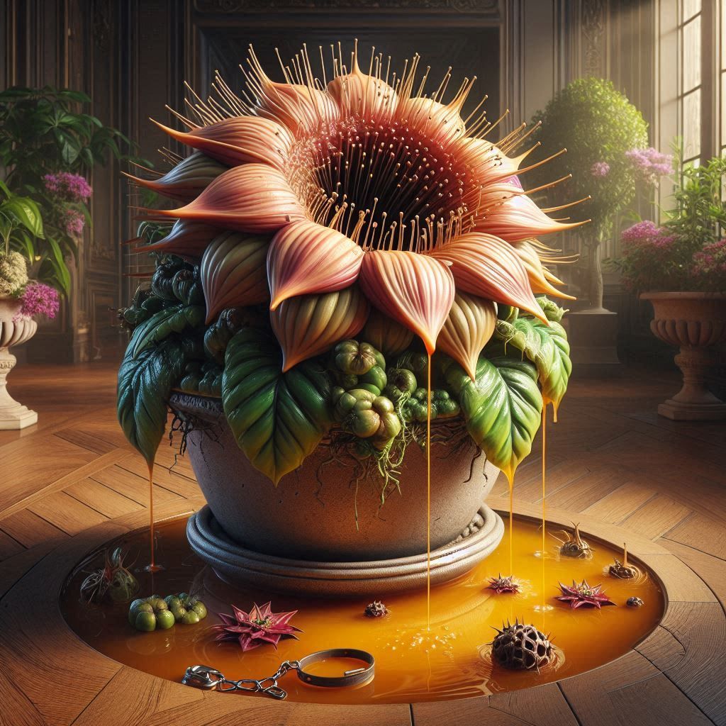 Mundane pets and exotic plants don't mix! (see description f...