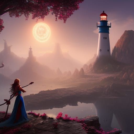 The Light that Nevers Goes Out  by @Geo