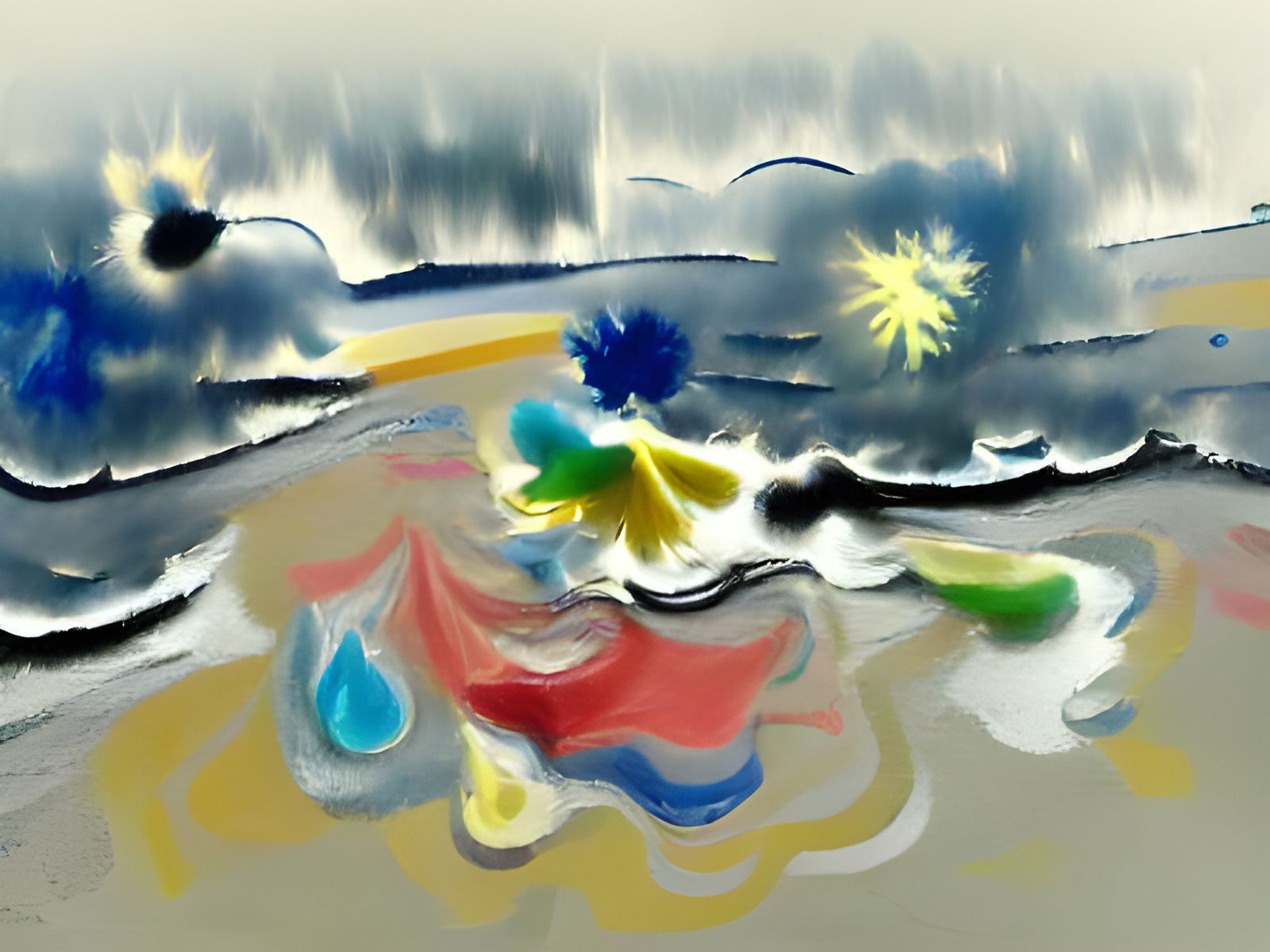 In the gray wind