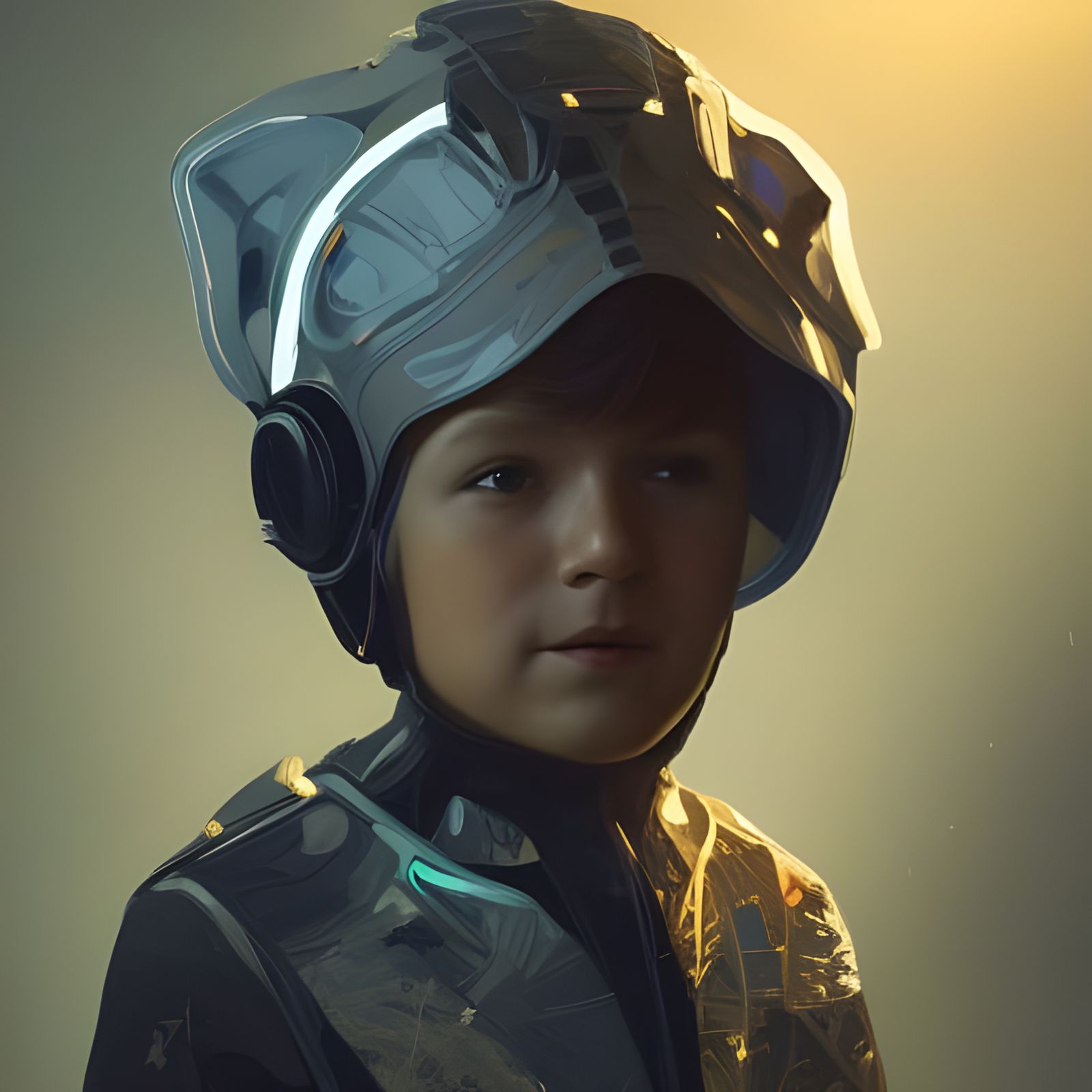 Dressed for the future.